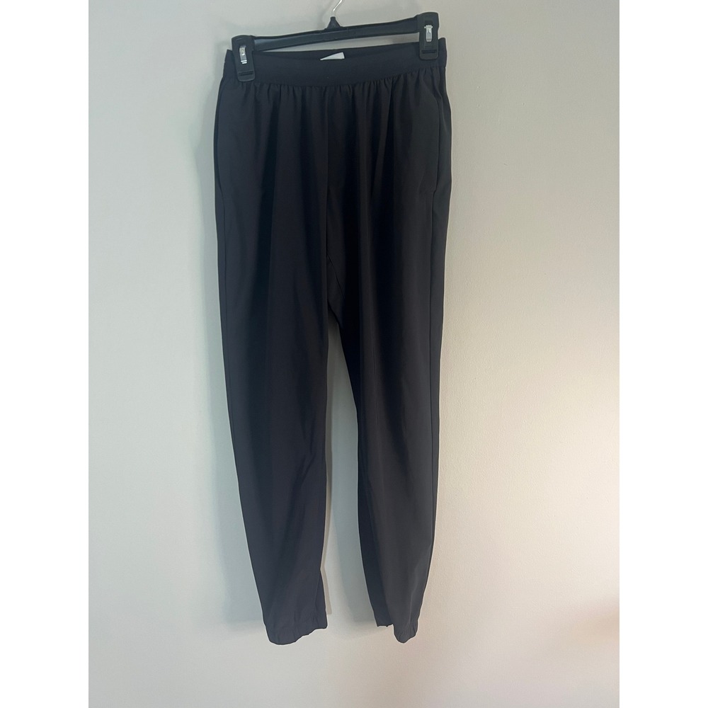 Gymshark Training Joggers Black Elastic Waist Tapered Pants GMBT5334 Small